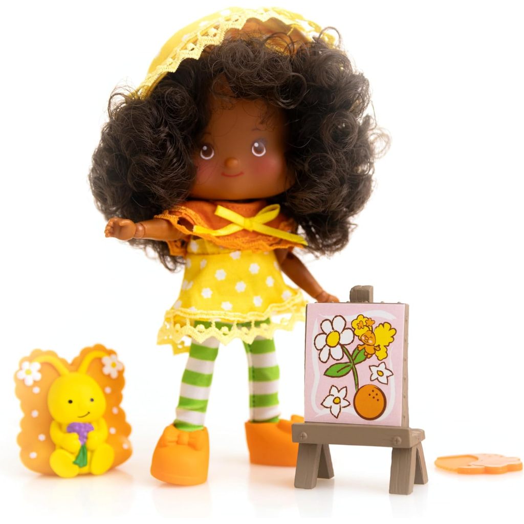 STRAWBERRY SHORTCAKE 5.5-INCH ORANGE BLOSSOM POSEABLE SWEET SCENTED FASHION DOLL WITH 4 SURPRISE