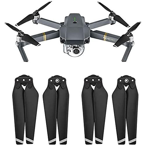 2Pcs Baling Baling Dji Spark / Baling baling Dji Spark bicara Lipat Pisau / Propeller Drone