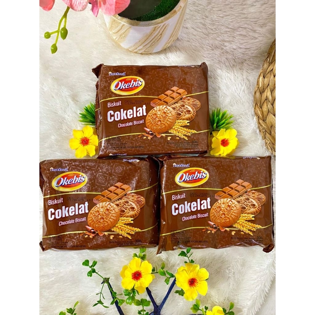 Okebis Biskuit Coklat