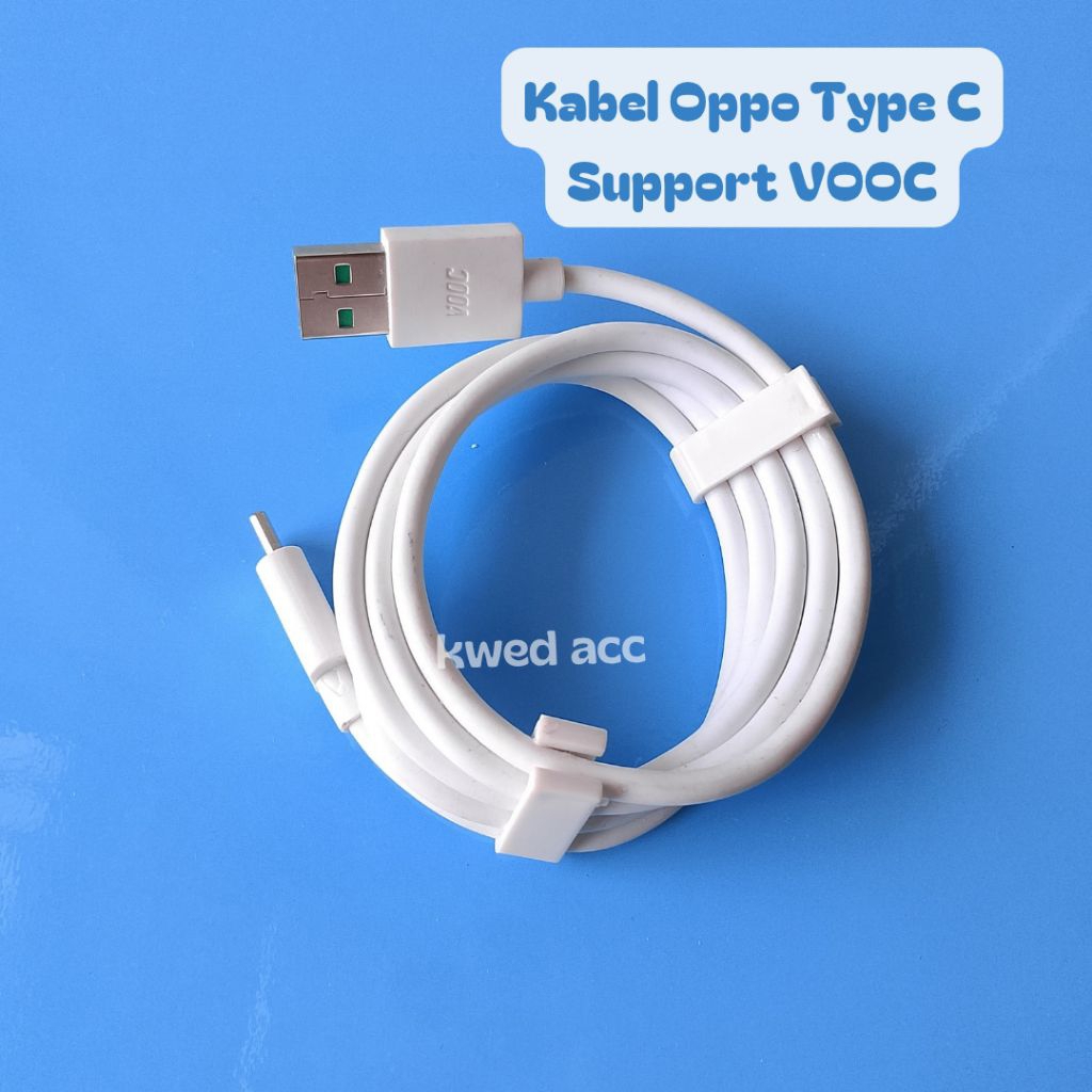 kabel oppo type c vooc