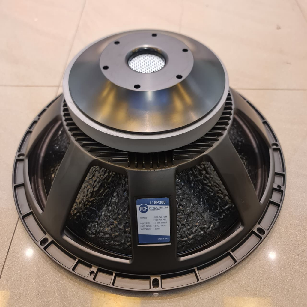 Speaker komponen RCF L18p300/L18 p300 18 inch