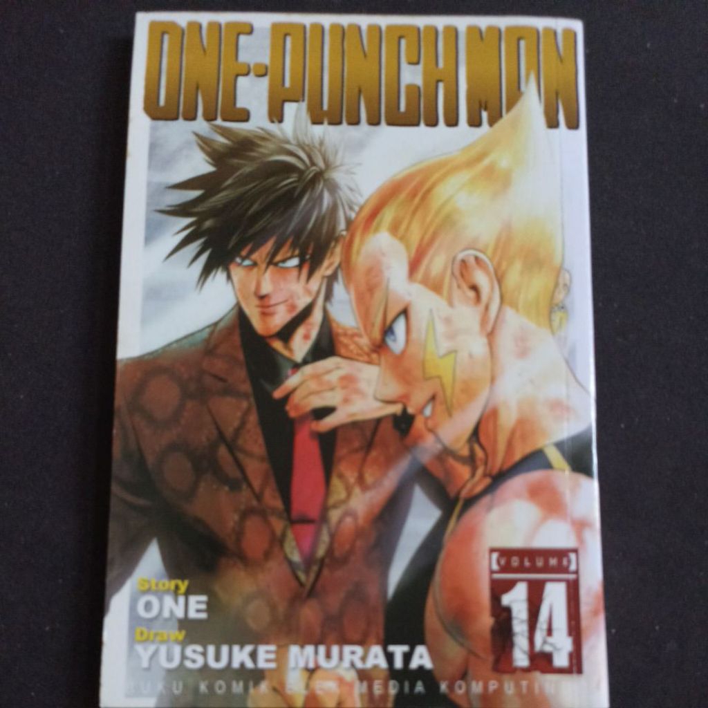 Komik one punch man 14 (  tidak segel/preloved)