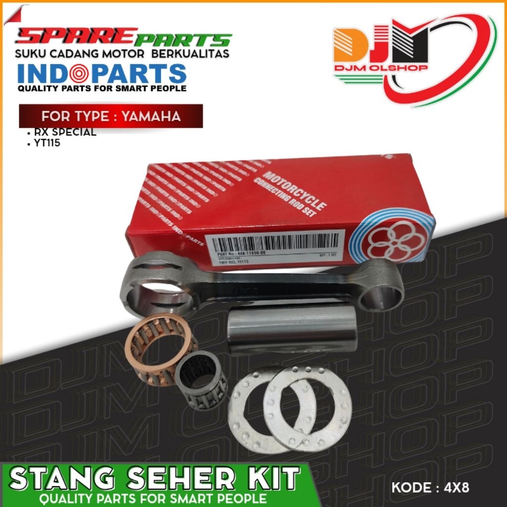 Stang Piston Stang Seher Kit RXS RX Special YT115 Original Indoparts