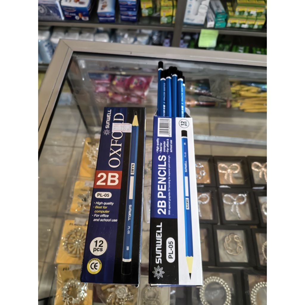 

Pensil 2B Sunwell (1kotak isi 12pcs)