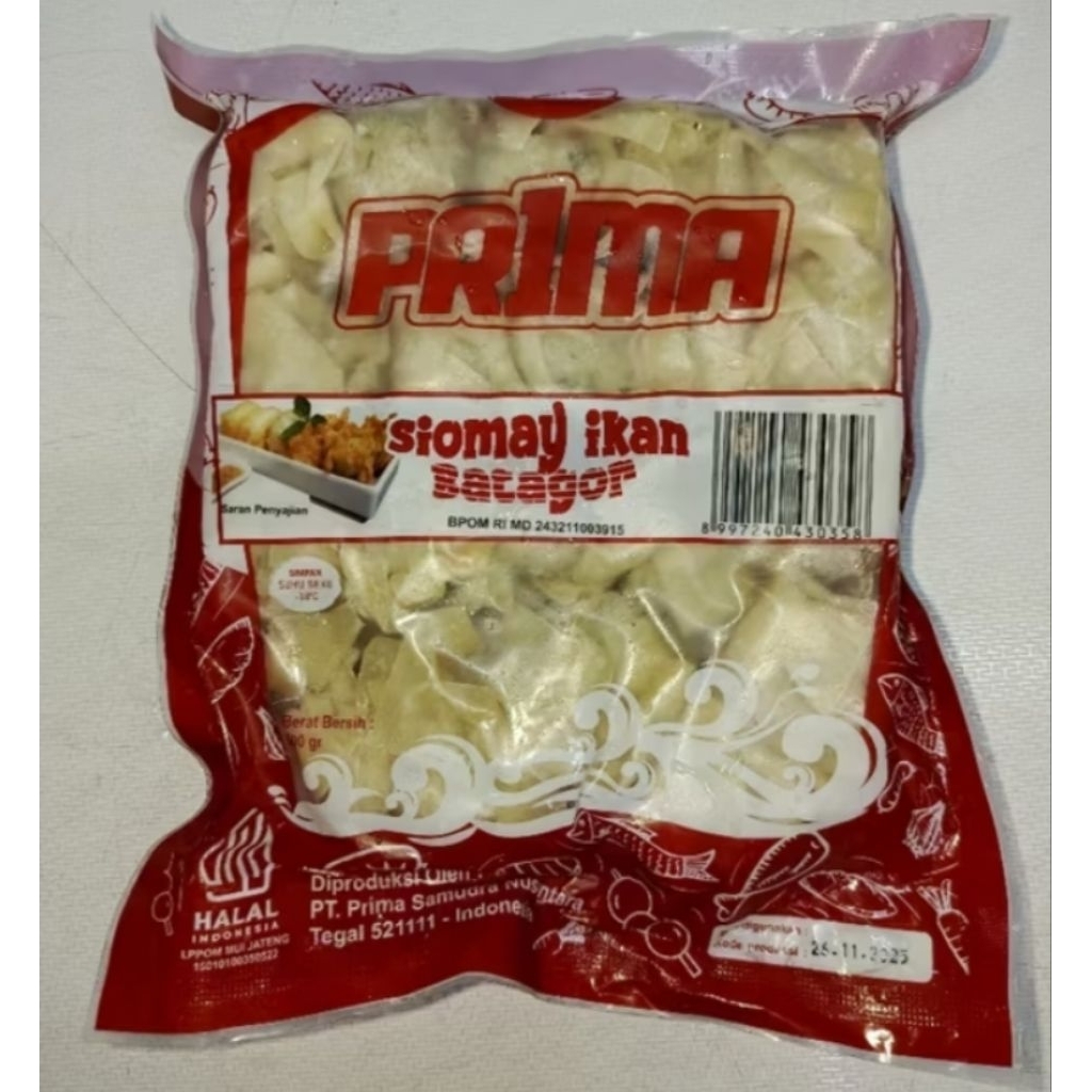 

SIOMAY IKAN PRIMA 500GR