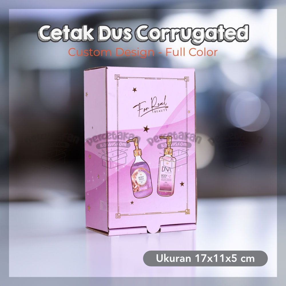 

Box Custom Cetak Dus Corrugated 17x11x5 cm min 100 pcs FULL COLOR Free Desain | Kustom Box Kemasan