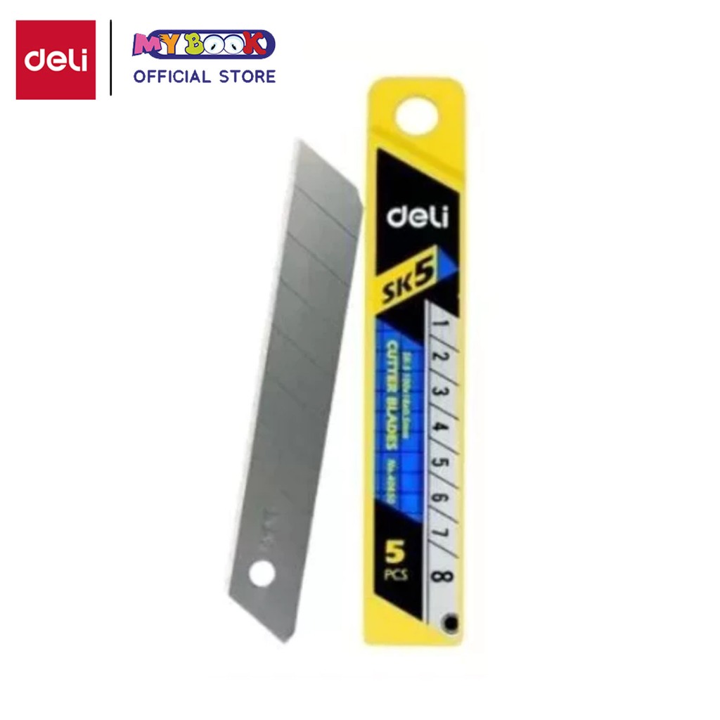 

Deli Isi Ulang Mata Pisau Cutter Besar Alat Tulis Kantor dan Sekolah 40650