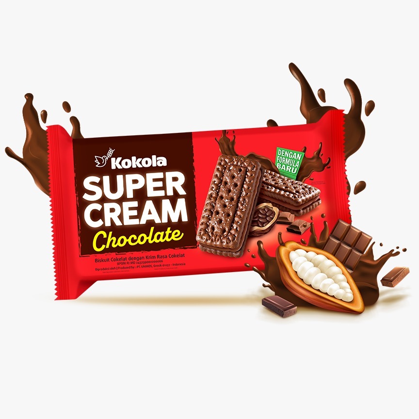 

Kokola Super Cream Chocolate Biskuit 180gr