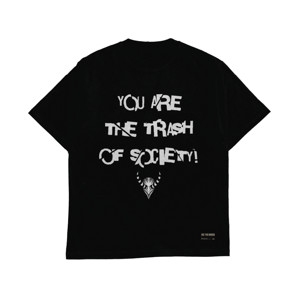 Faith Industries "Trash of Society" Black Tshirt