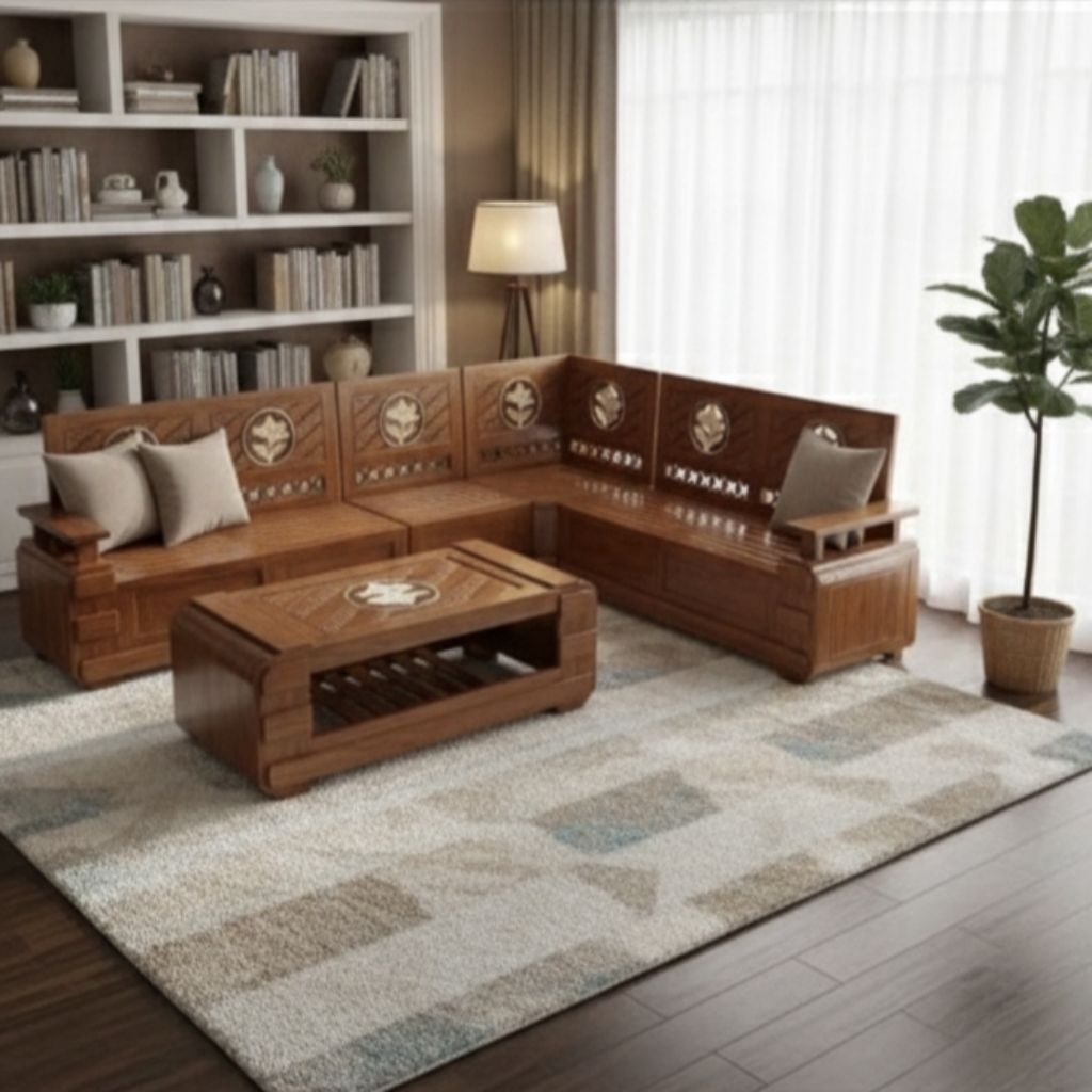 Kursi Sudut Domini Kursi Sudut Ukiran Kursi Sudut Jati Sudut Jati Kursi Sudut Jepara