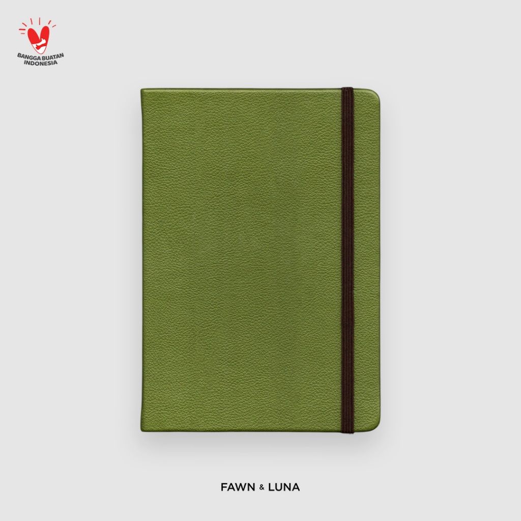 

Fawn & Luna - MOSS HAZE - Notebook Large A5 - Buku Planner/Jurnal/Agenda/Diary/Catatan