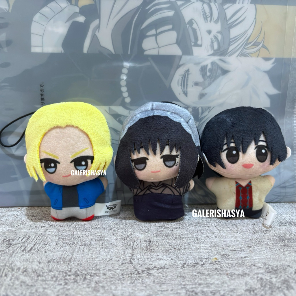 [ Sakamoto Days ] Shin Asakura , Yoichi Nagumo , Osaragi Chibi Chibi Mascot plushie