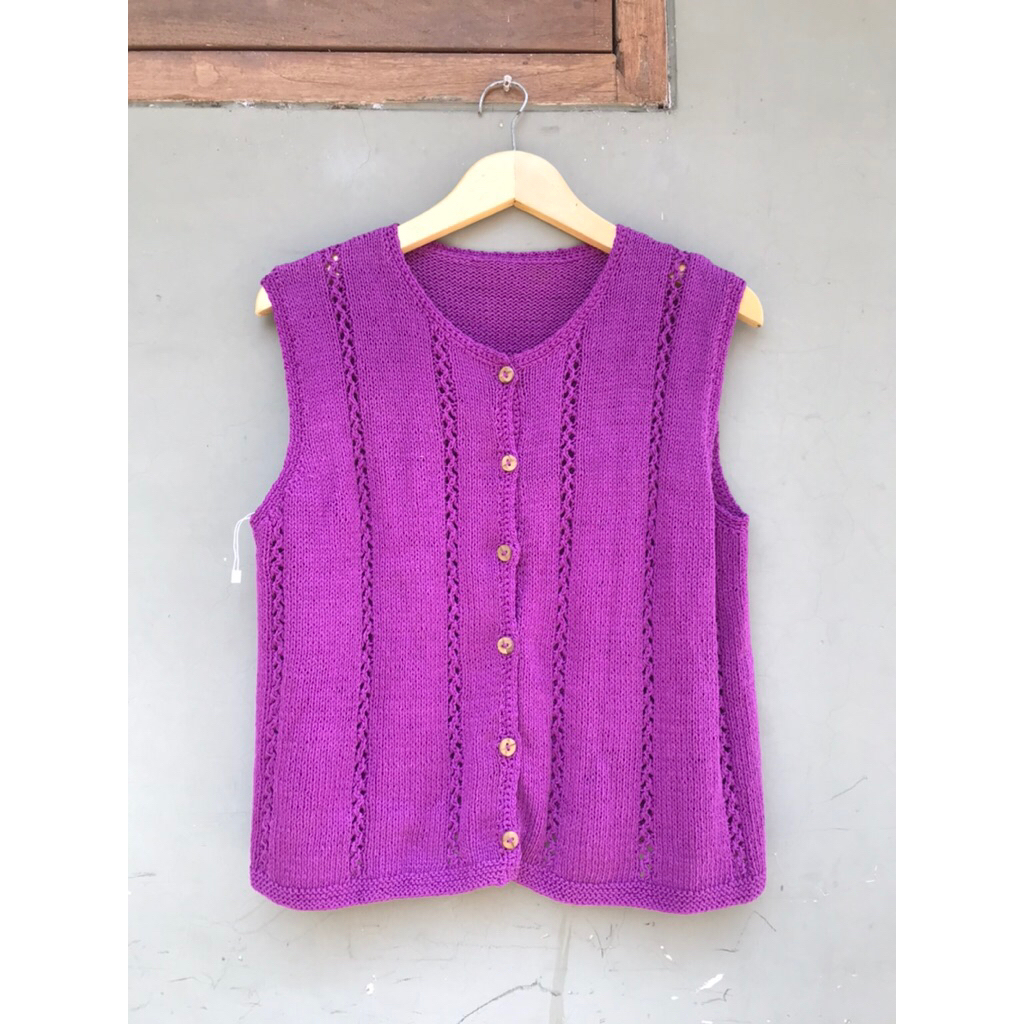 preloved vest rajut premium-preloved vest jaring-preloved rajut-vest rajut-rajut kepang-preived atas