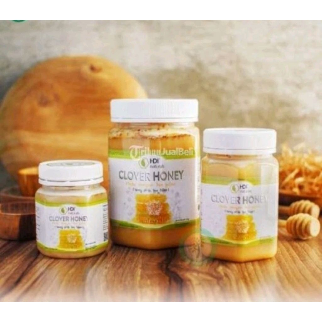 

Madu Clover honey(250gr,500gr,1kg) 100%ORI Exp 2028 free sendok kayu