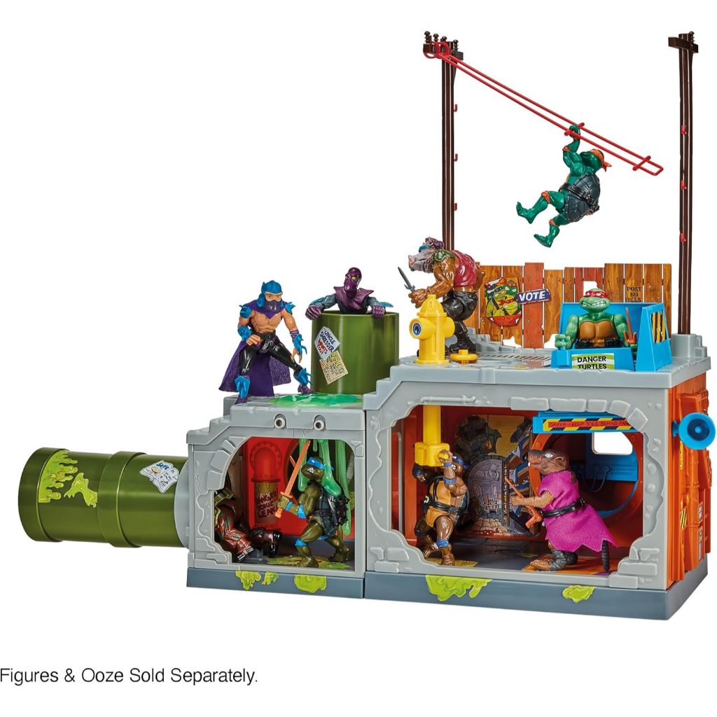 Teenage Mutant Ninja Turtles Classic Sewer Playset by Playmates Toys Amazon ExclusiveTeenage Mutan