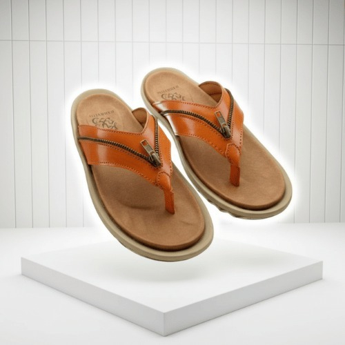 BARBATOS | Sandal Kulit Asli Pria | Sandal Jepit Kulit Pria | Sandal Pria Kulit Asli Jepit