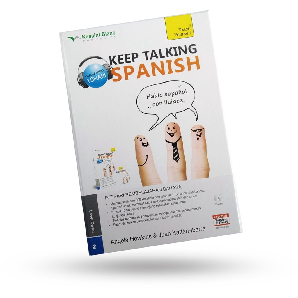 Buku Belajar Bahasa: Bahasa Spanyol - Keep Talking Spanish + Audio