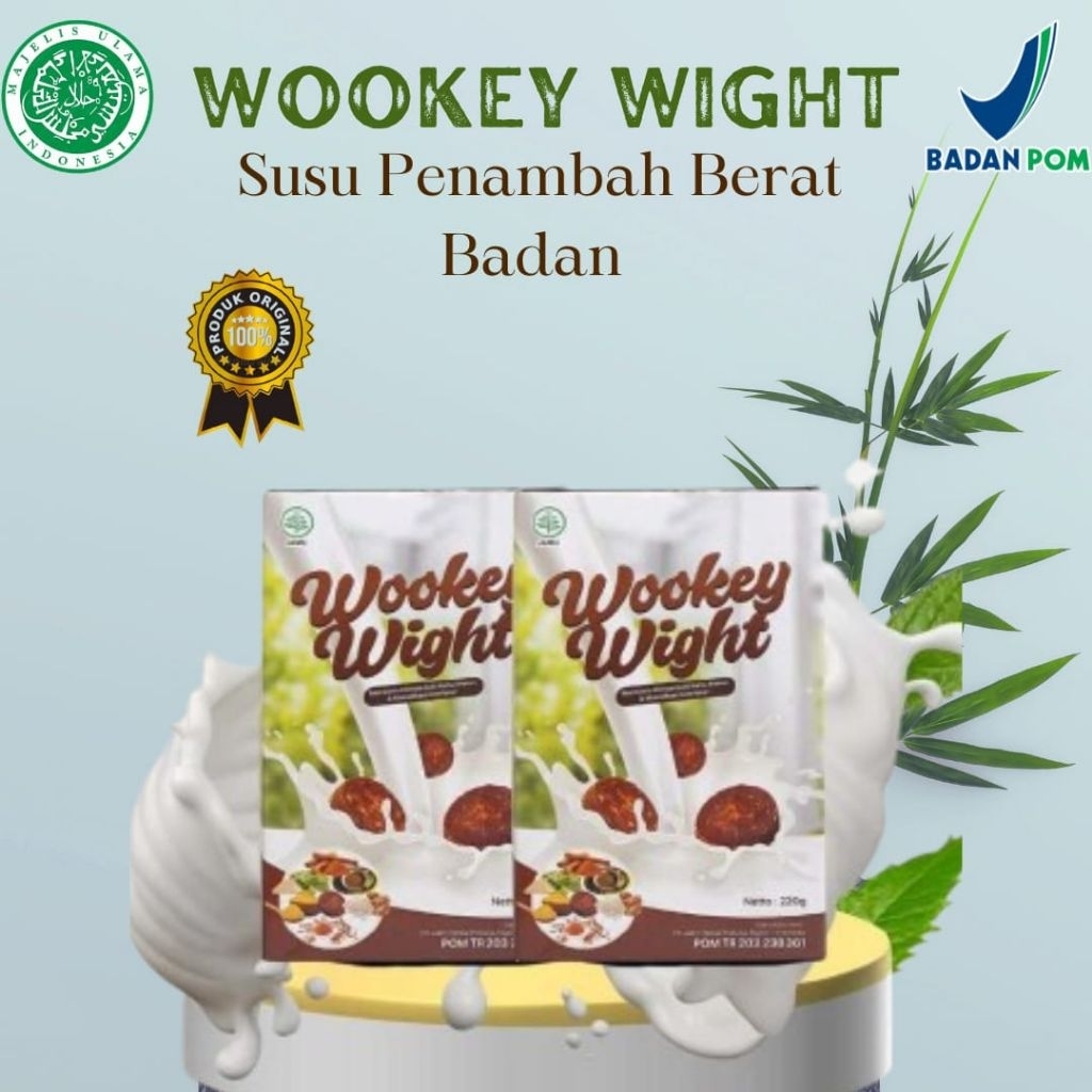 

PROMO WOOKEY WEIGHT 10X EXTRA SUSU PENGGEMUK BADAN PENAMBAH NAFSU MAKAN ORIGINAL