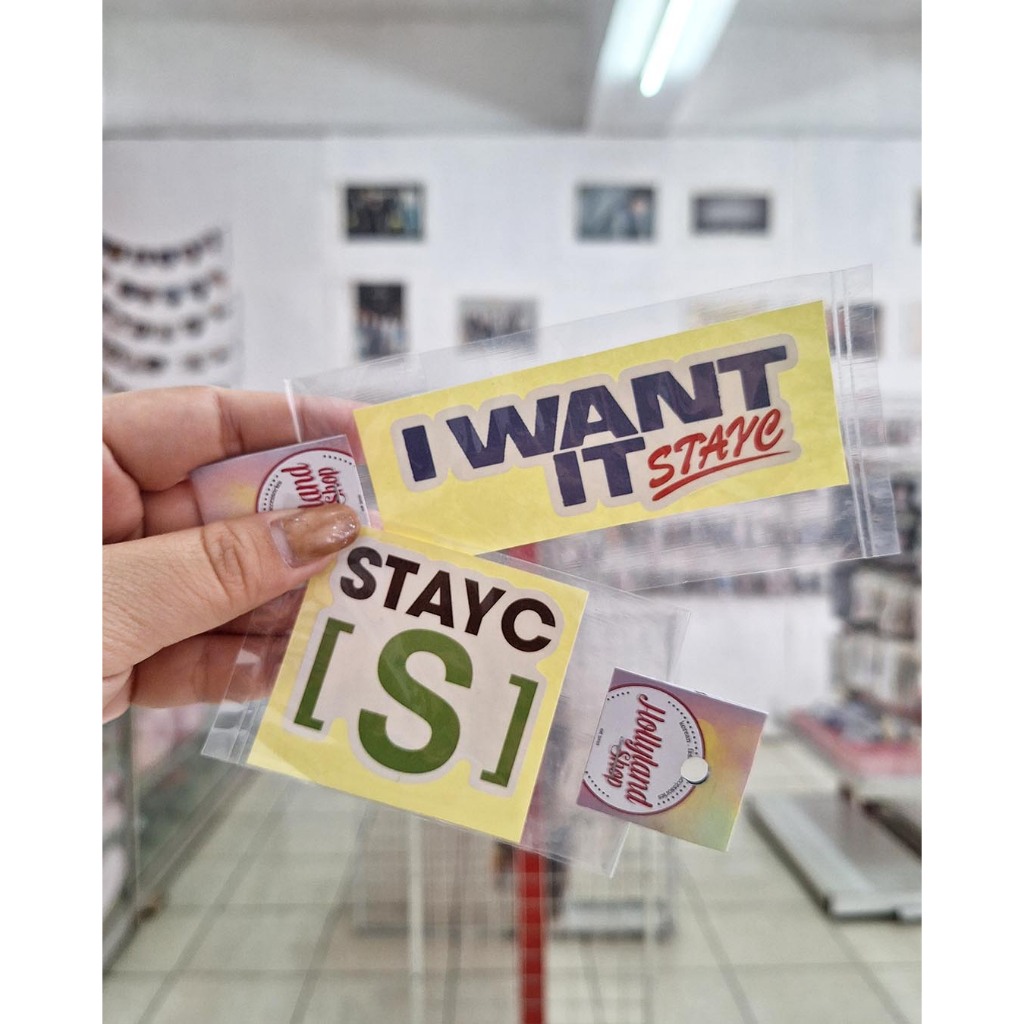 

Sticker StayC Logo part 1 (5pcs Sticker) Unofficial
