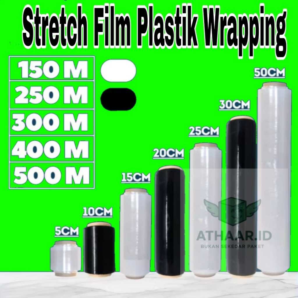 

PLASTIK WRAP WRAPPING KUAT TERMURAH - STRETCH FILM DELKOWRAP - PEMBUNGKUS