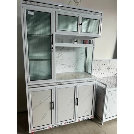 Rak piring 3 pintu alumunium super jumbo ACP/rak piring 3 pintu/rak piring 3 pintu acp/rak piring 3 