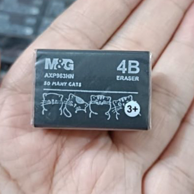 

Penghapus M&G so many cat small hitam AXP963HN [PCS]