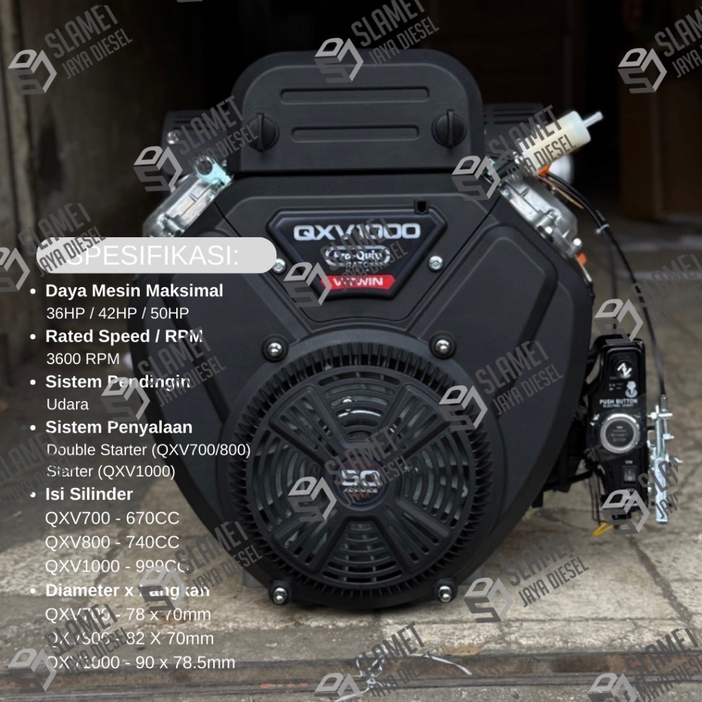 Engine TwinTurbo / DualCylinder Pro-Quip USA QXV700/ QXV800/ QXV1000 - 38HP/ 42HP/ 50HP