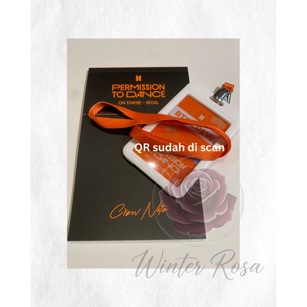 [Baca Deskripsi] SALE BTS Ptd in Seoul Digicode sharing Crew note cahol ONLY