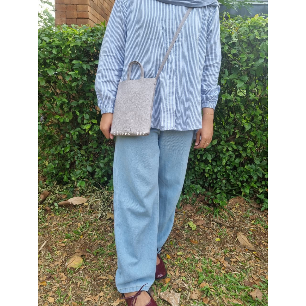 Tas Selempang Konser / Tas Wanita / Concert Bag / Premium KIRA Slingbag Lilac Purple Ungu by Clipncl