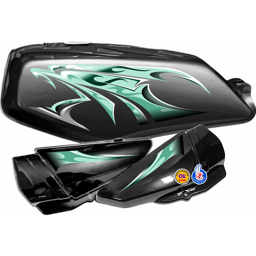 striping rx king transparan - striping transparan yamaha rx king - striping rx king