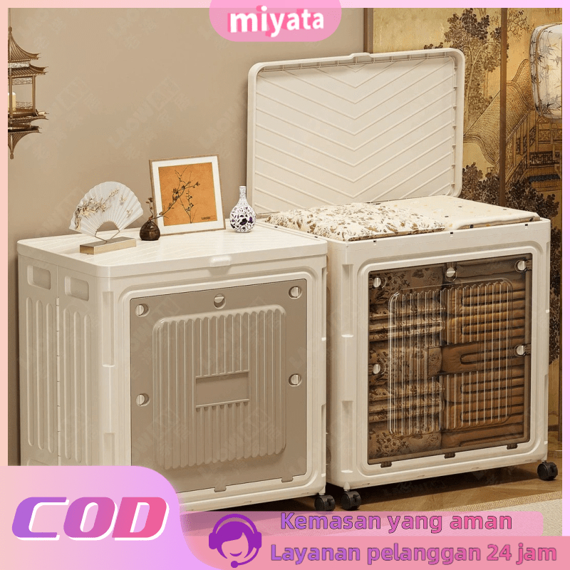 Tempat baju lipat kotak penyimpanan box baju kotak penyimpanan jumbo kotak penyimpanan aesthetic kot