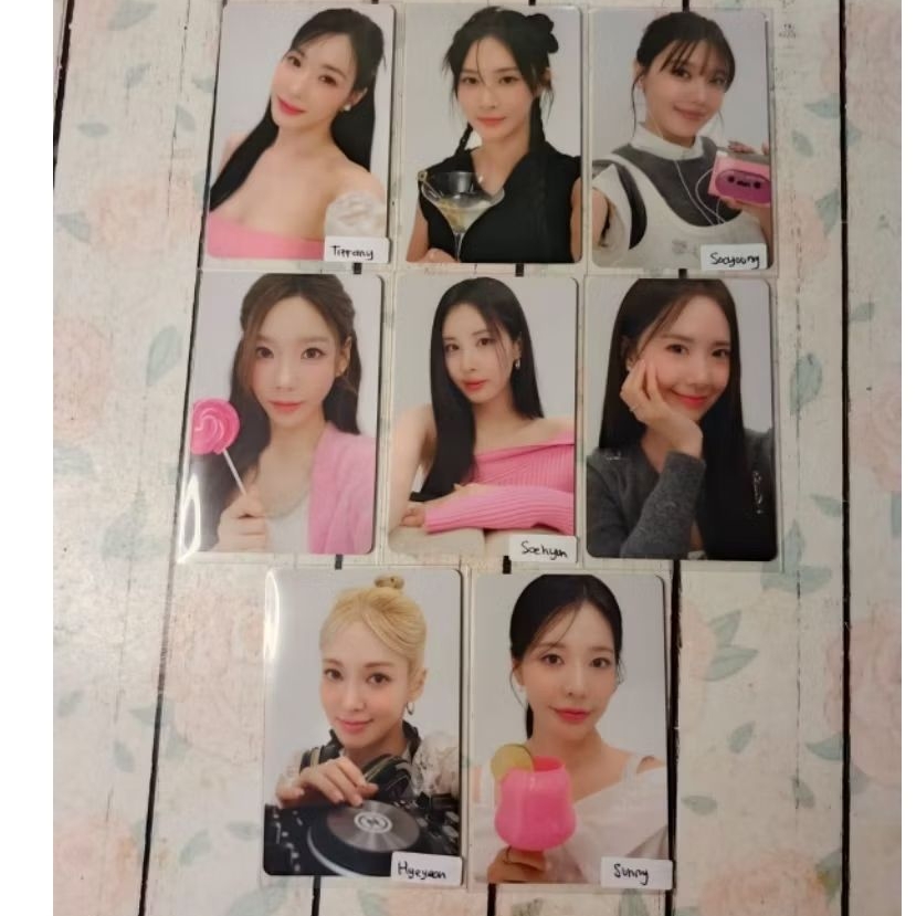 Photocard SNSD / Girls Generation [OFFICIAL]