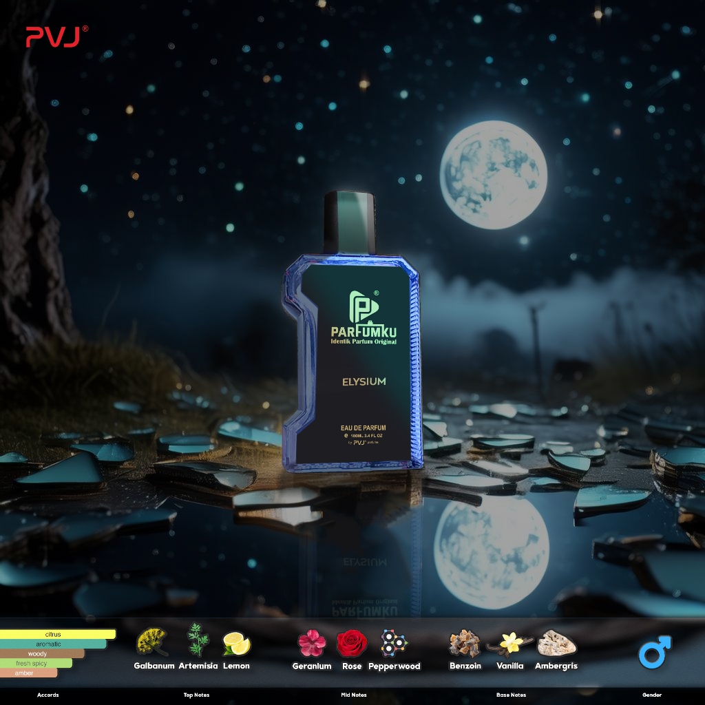 PVJ Parfumku Elysium Eau De Parfum For Men Indoor