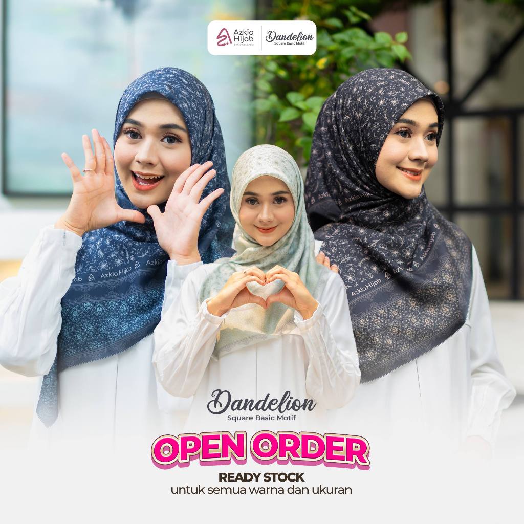 Scarf Terbaru Azkia Hijab Scarf DANDELION / DANDELION Scarf / DANDELION scarf London scarf Azkia Hij
