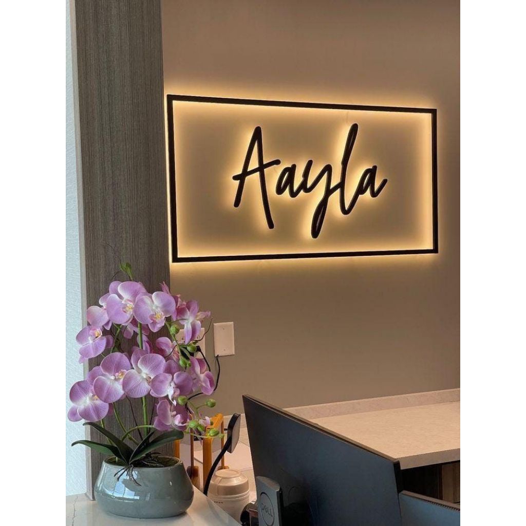 Al fazza Custom nama (Harga Per Huruf) Huruf Kayu custom  Huruf Timbul  Kayu  Nama Custom