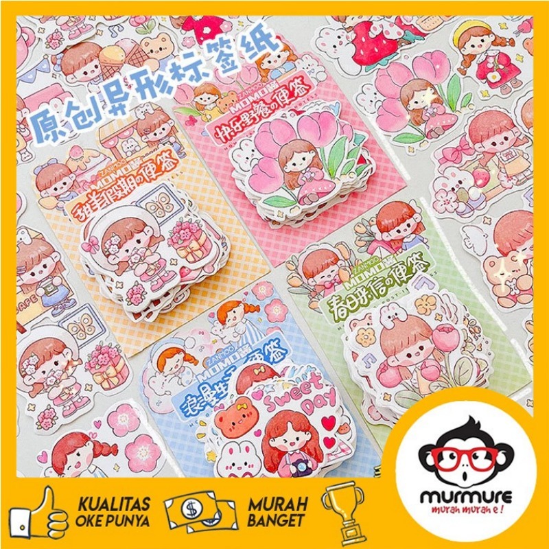 

MURMURE | 20 LEMBAR STICKER KOREA MOTIF LUCU 8CM STICKER TEMPEL DIARY DECO LUCU UNIK BAHAN PVC