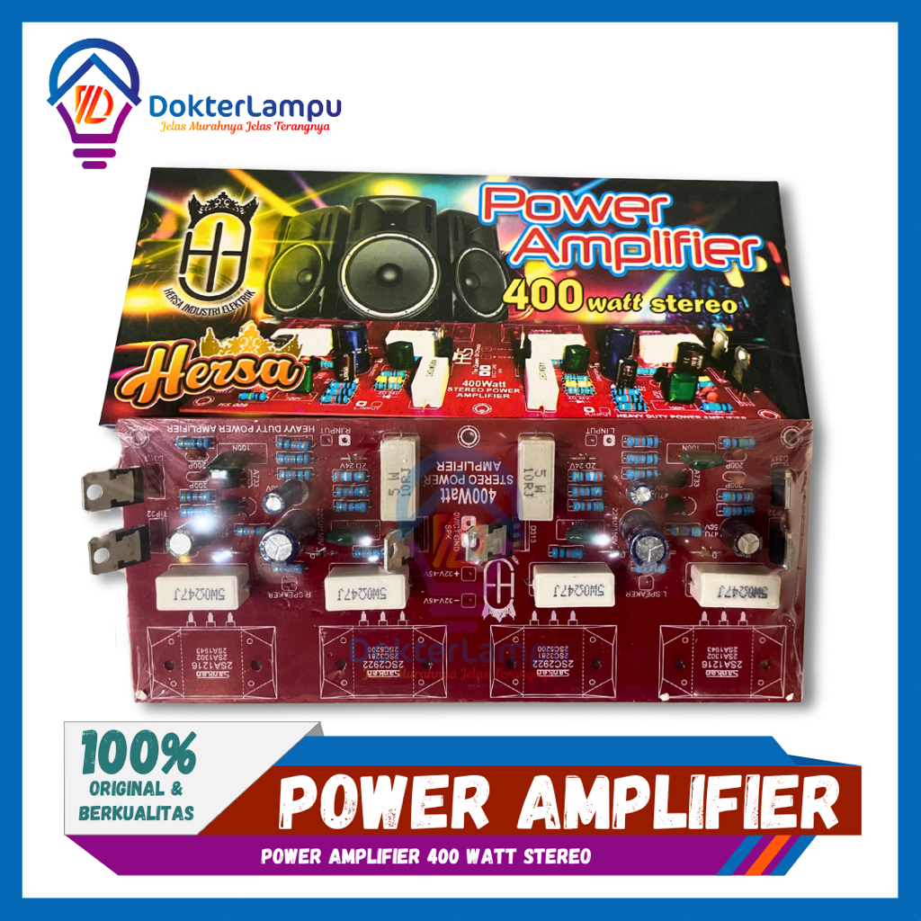 power amplifier 400 watt stereo