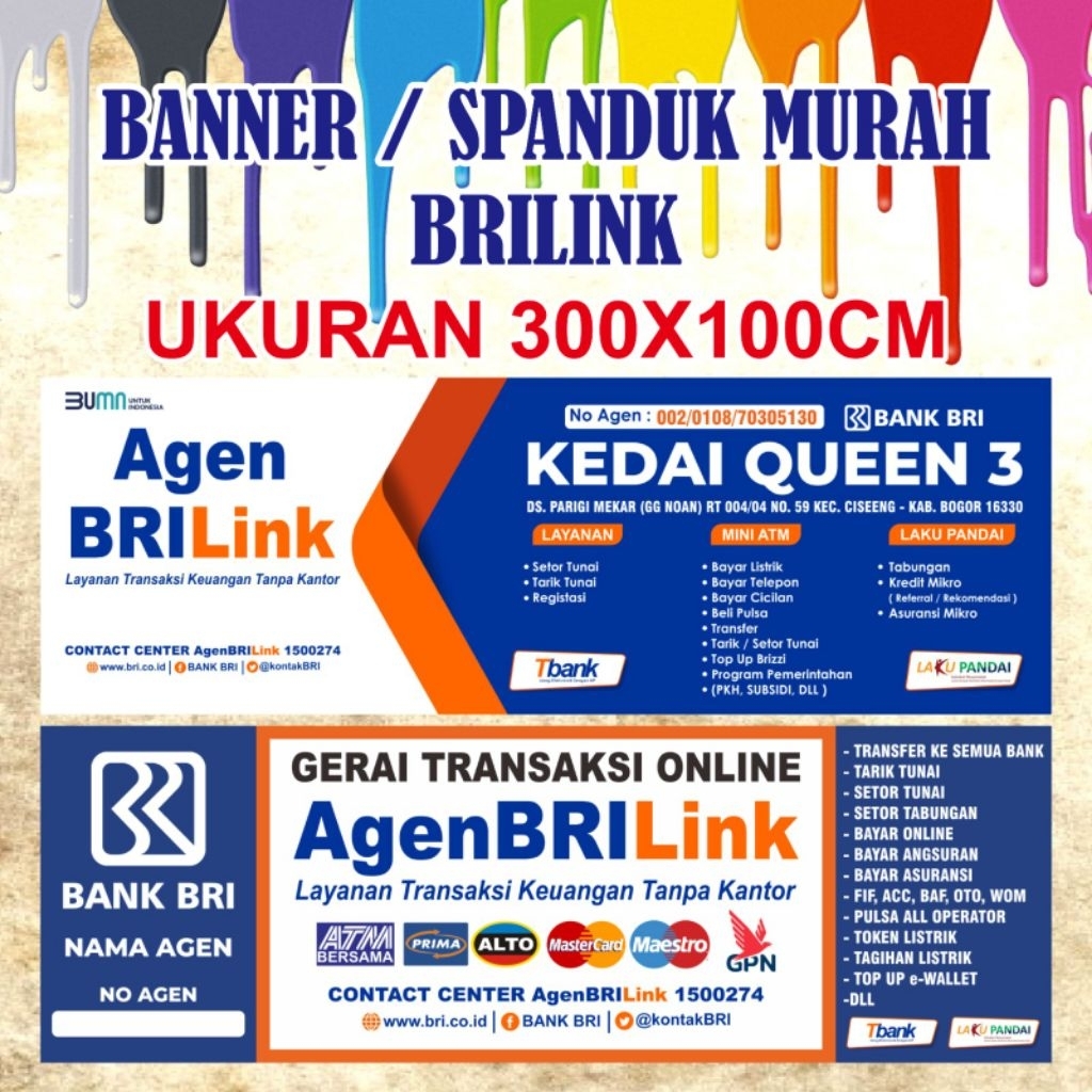 BANNER / SPANDUK BRILINK