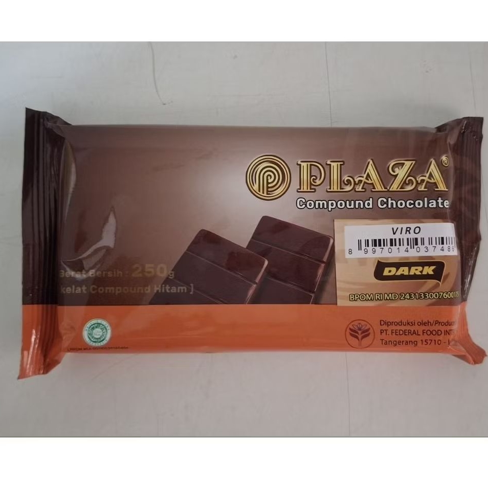 

PLAZA DARK COKLAT COMPOUND 250GR