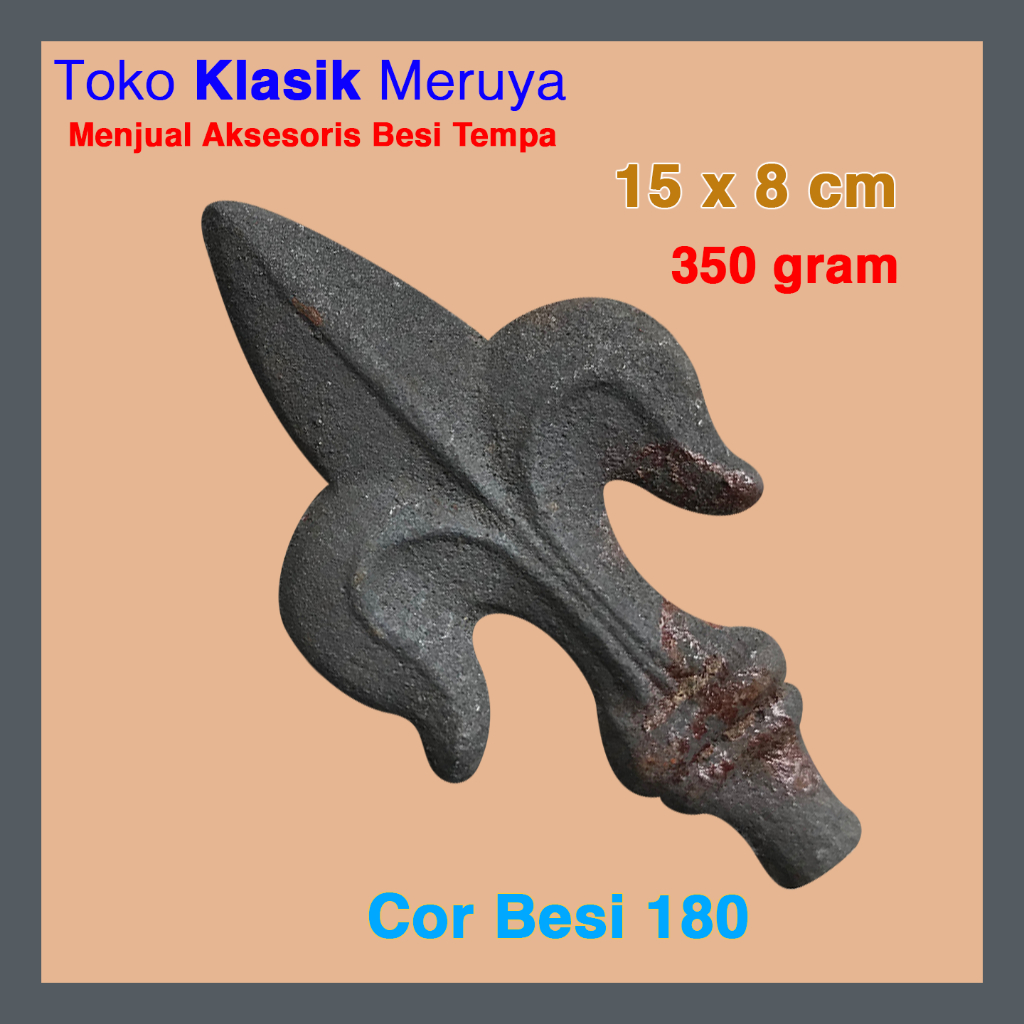 Tombak cor besi 180