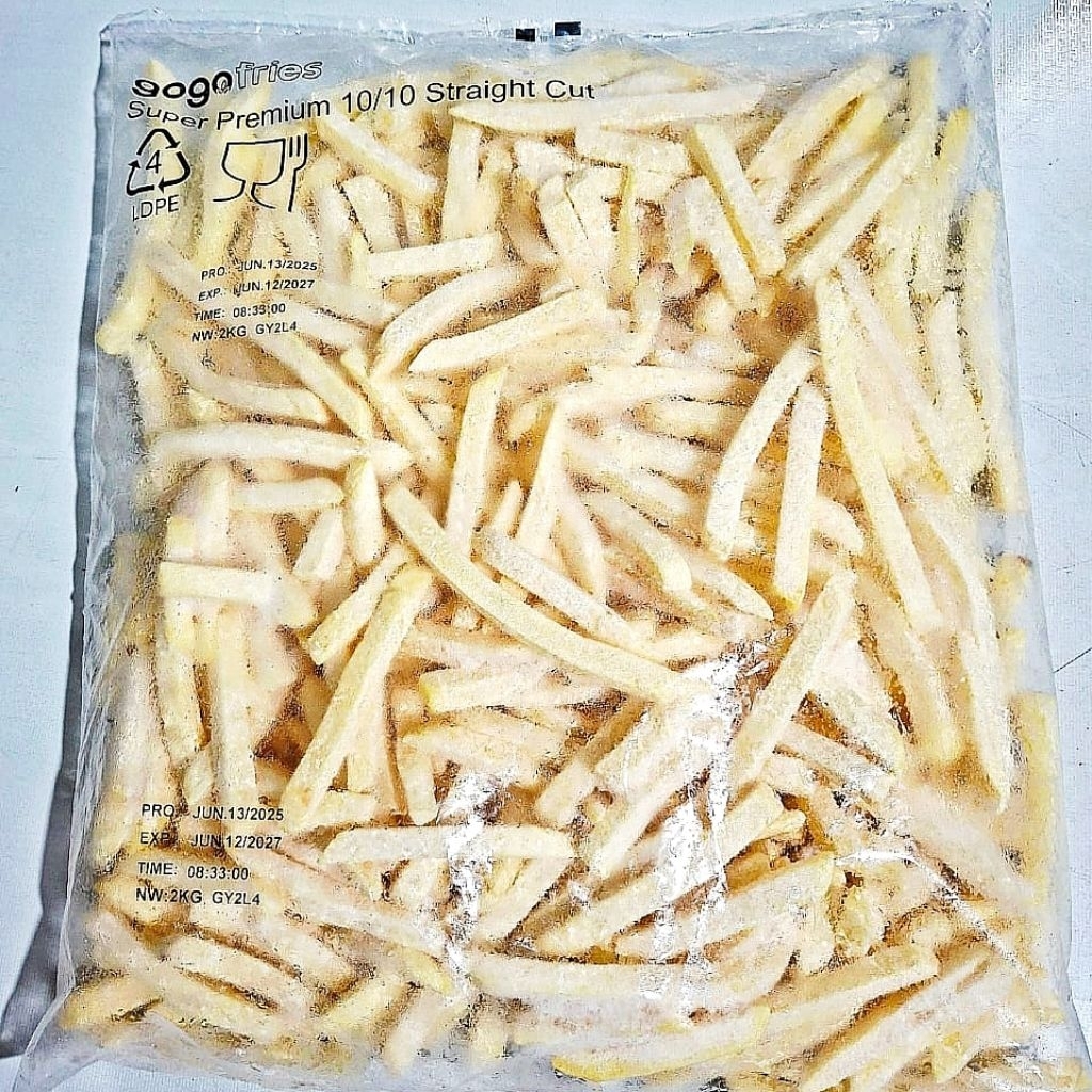 

Kentang GOGO FRIES Straight Cut Super Premium 2 Kg