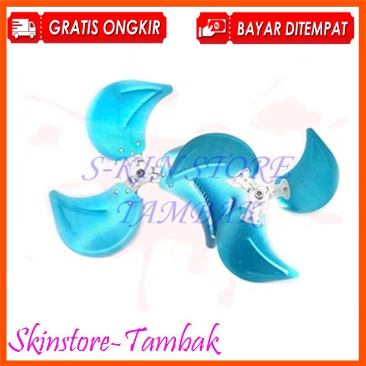 baling baling kipas angin 18 inch terbuat dari bahan plat/besi untuk kipas blower