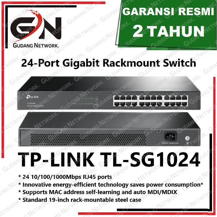 TP-LINK 24-Port Gigabit Switch TL-SG1024