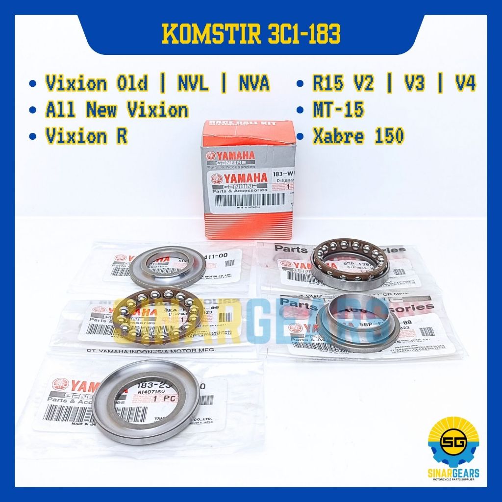 Comstir Laher Original Yamaha 3C1 Komstir Vixion Old Xabre 150 Vixion R R15 All New Vixion NVL MT15 