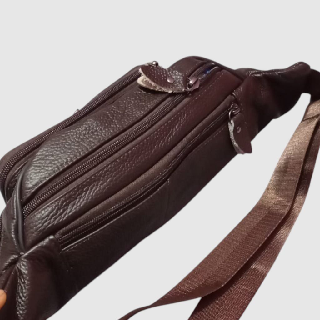 TAS PINGGANG KULIT ASLI PREMIUM TAS KULIT PRIA MODIS TAS DADA Kulit