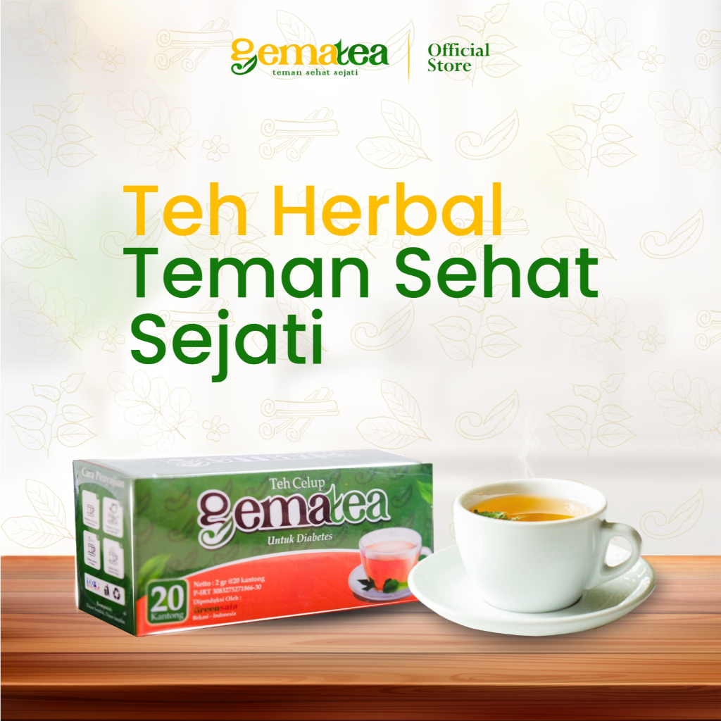 

Gematea Teh Celup Untuk Diabetes Herbal