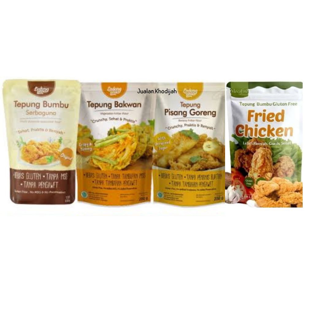 

Tepung Bumbu Gluten free Ladang Lima, Mocafine - Tepung Premix Ladang Lima