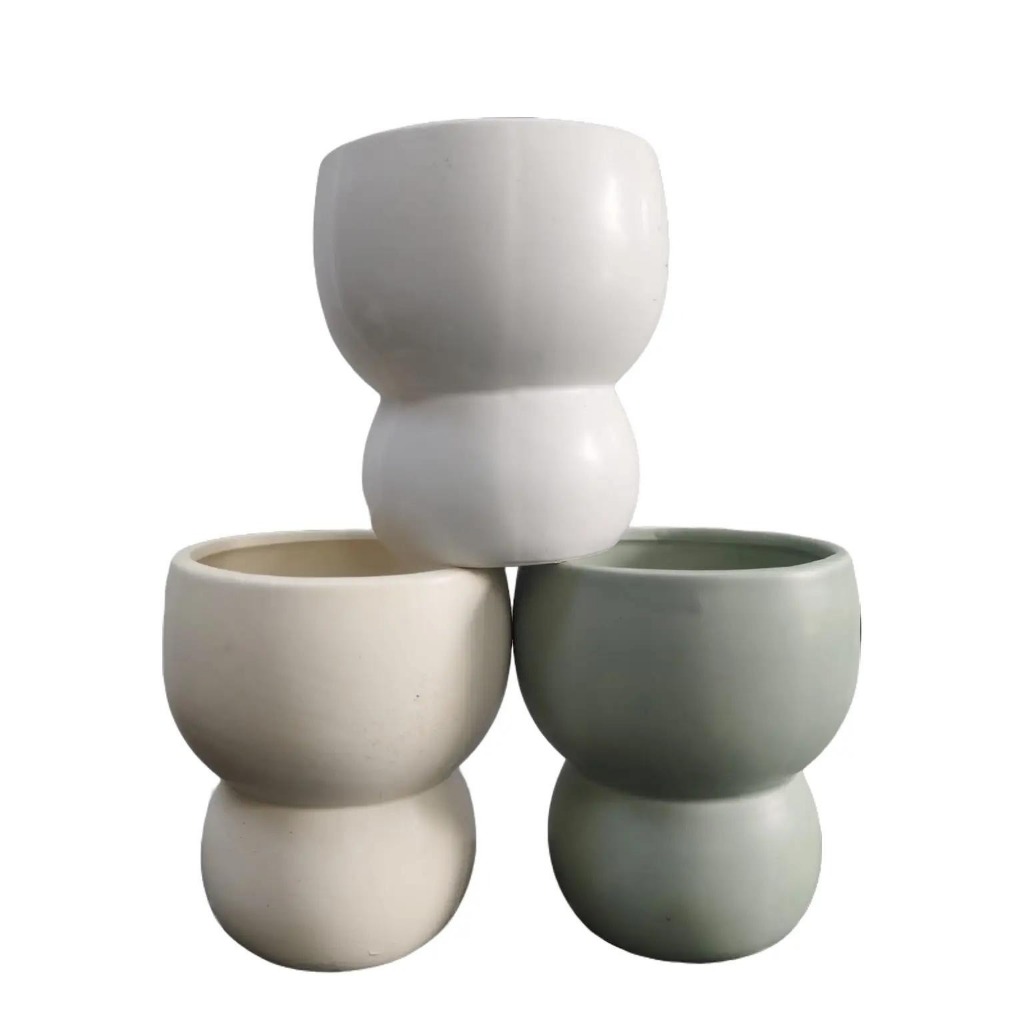 Pot Keramik Pot Mini Pot Estetik