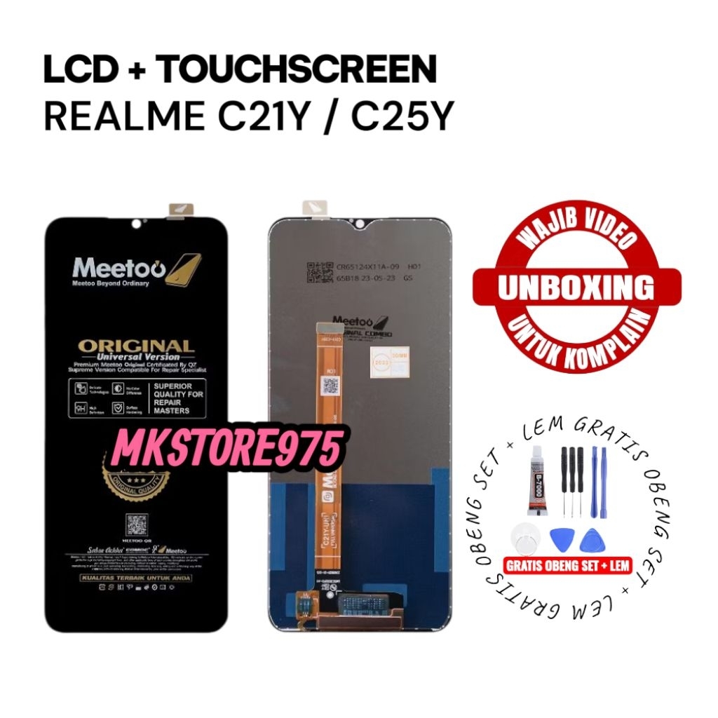 LCD Realme C21y / Realme C25y fullset Lcd + touchscreen