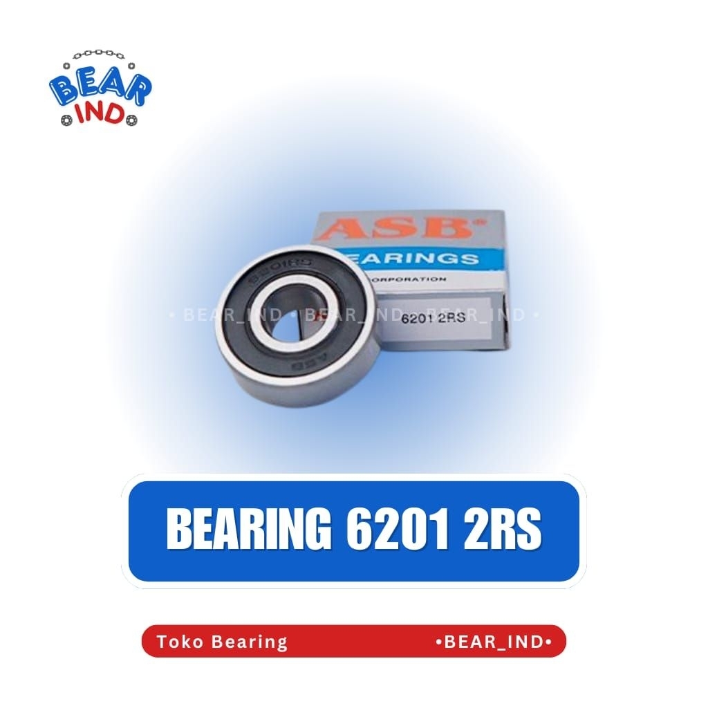 BEARING 6201 2RS ASB / LAHER 6201 2RS / LAKER 6201 2RS